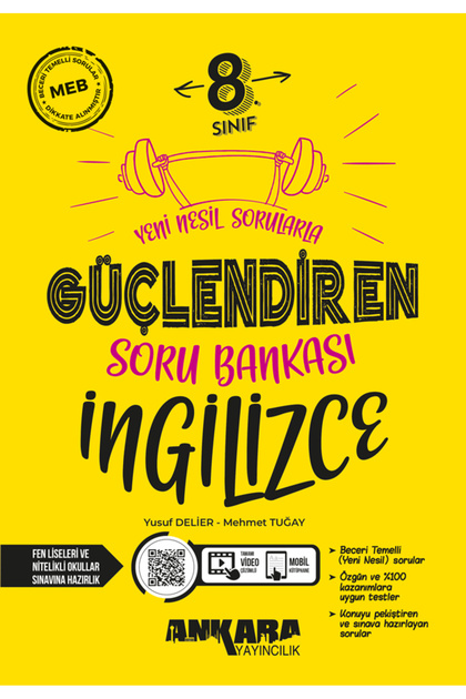 8. Sınıf İngilizce Güçlendiren Soru Bankası