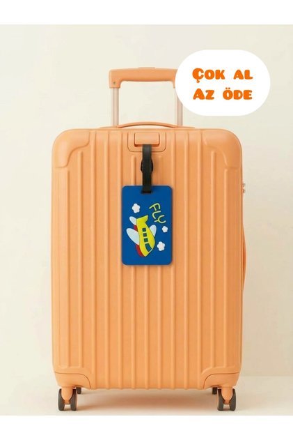 Luggage Tag—Colorful Silicone Luggage Tag with Name—Baggage Tag