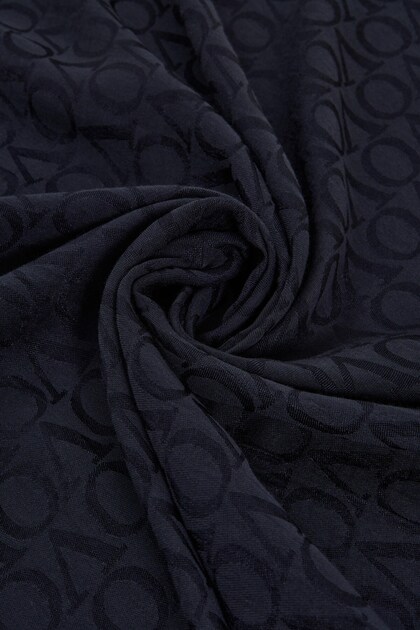 Alia Shawl - 2 - Dark Navy Blue