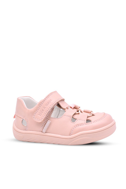 Zepa Girl's Genuine Leather Barefoot Feature Powder Pink Casual Shoes