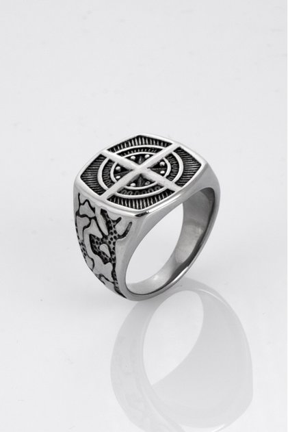 Compass Men's Ring