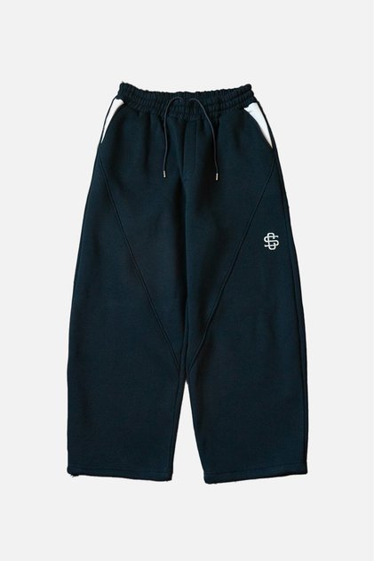 Navy Blue Chaos Contrast Sweatpant Men's Sweatpants
