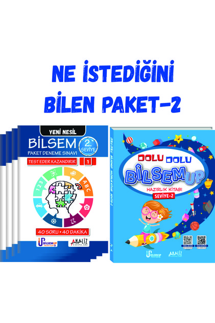 Bilsem Ne Istediğini Bilen Paket 2(hazırlık Kitabı + Paket Deneme)