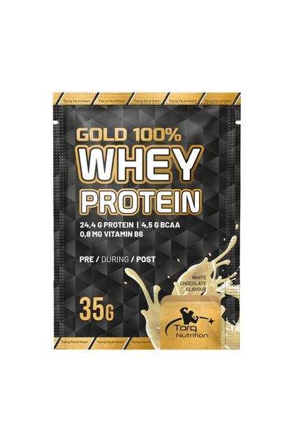 Gold whey protein 35 gr - white chocolate