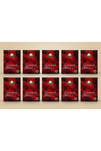 Bitkisel karışımlı güçlendirici atom mesir macun 10 adet (12 paket)