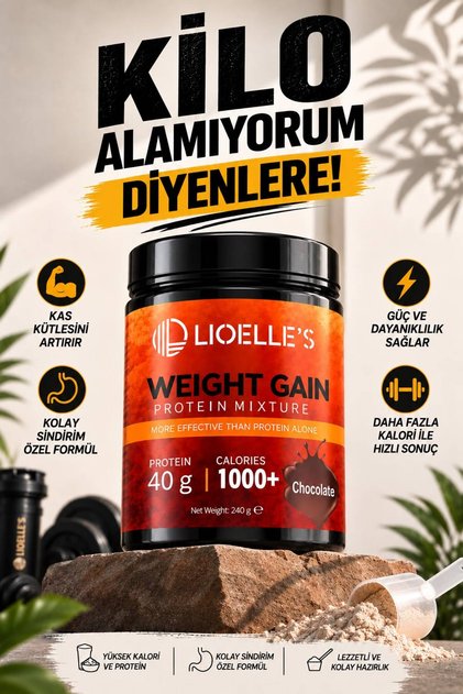 Protein toz Kakao Ve Muz Aromali - Besin Destekleyici Protein Tozu