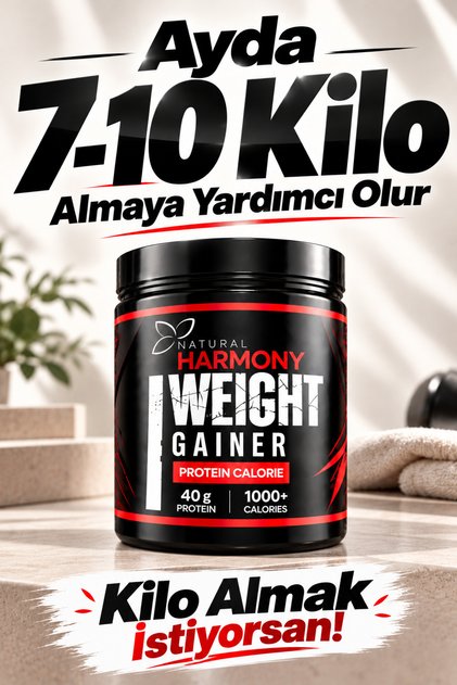 protein toz Harmony Kakao ve muz Aromali Besin Destekleyici kilo-aldirici istah-acici- Protein Toz (1'Lİ SET)u