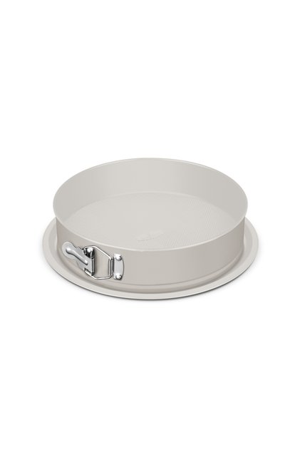 Tavă rotundă pentru tort - Sahara Collection, 26 cm, crem