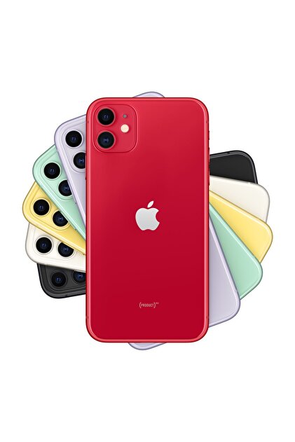 Apple iPhone 11 128 GB Kırmızı Cep Telefonu Aksesuarsız Kutu