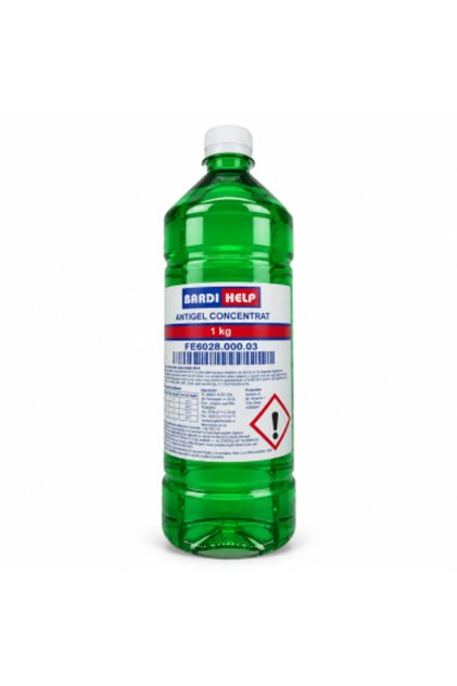 Antigel concentrat verde -65°C BARDI 1L