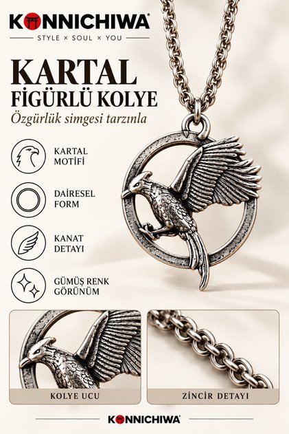 Sarcasm Bird Figured Winged Necklace – Freedom Symbol Design the Hunger Games Mockingjay