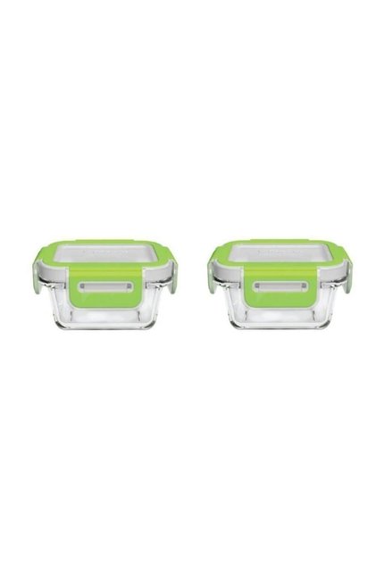 53802 Storemax Cam Kilitli Saklama Kabı 2 Li Kahvaltılık