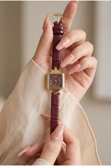 Women's Watch Dial & Brown Leather Strap Vintage Watch Old Money Luxury Classic Elegant Stylish Women's Wristwatch | Limited Edition 2026