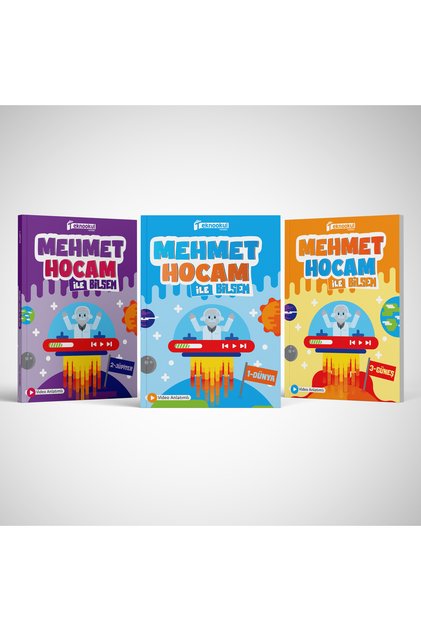 BİLSEM TABLET SINAVI MEHMET HOCAM 3'LÜ SET