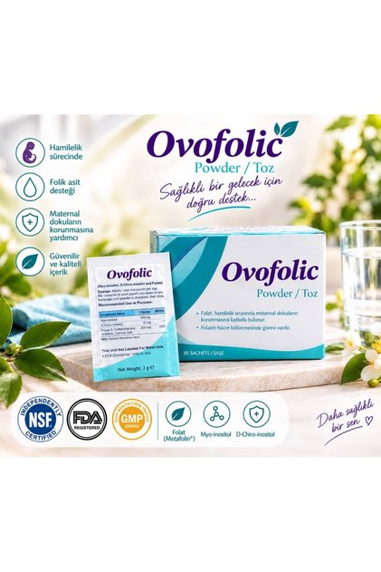 Inositol Supplement - Myo-Inositol and D-Chiro Inositol Plus Active Folate