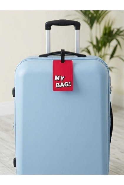 Luggage Tag—Colorful Silicone Luggage Tag with Nameplate—Baggage Tag