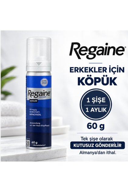 -Regaine Men 1 Aylık Köpük