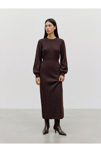 Strickkleid AWANGALINA Langes Kleid