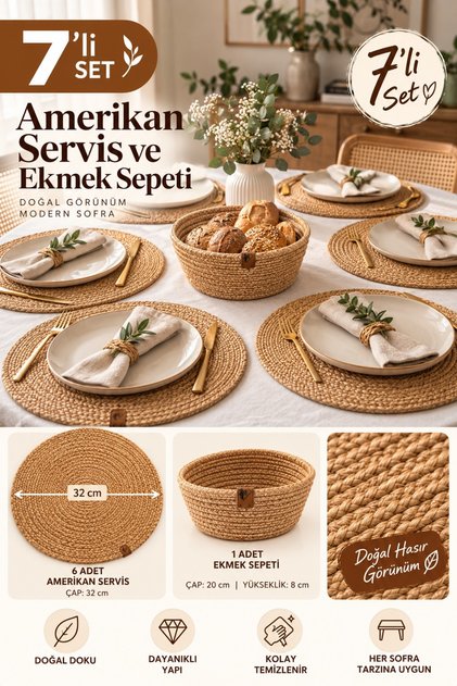 American Service Gold Supla 7 Piece Bread Basket Ms Home Series