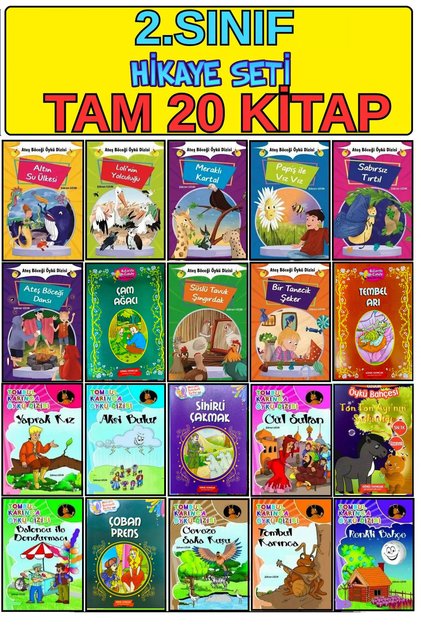 32-Page, 20-Story Story Set That Makes Students Love Reading and Makes Reading Fun for 2Nd Grade Students