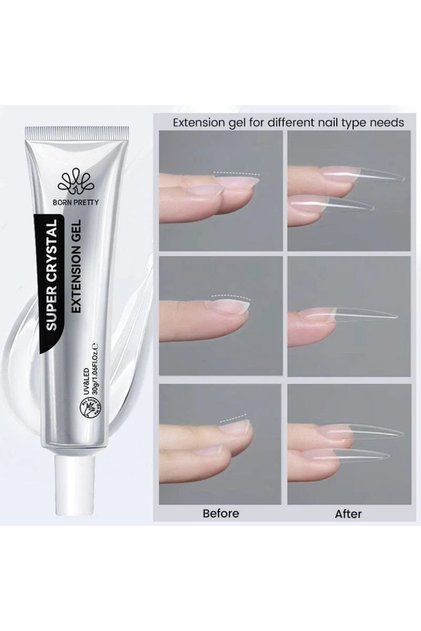 High Transparency Poly Gel/Ultra Şeffaf Kristal Poly Jel-30gr