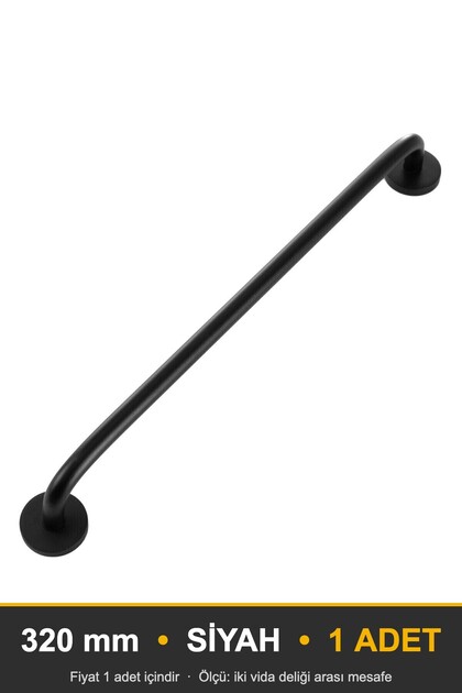 Efsun Black 320 mm Handle Luxury Country Kitchen Furniture Cabinet Drawer Handle