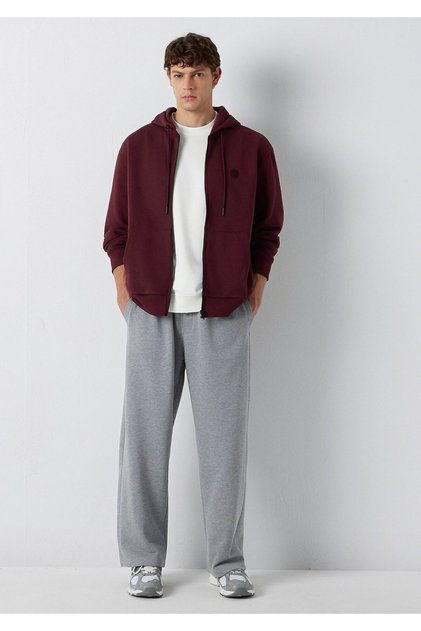 Gray Basic Sweatpants 0010644-80018