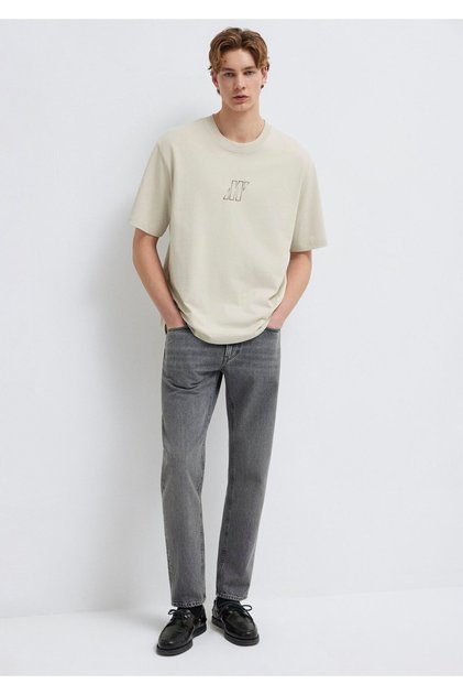Pro Beige T-Shirt Relaxed Fit / Comfortable Cut 0613441-70144