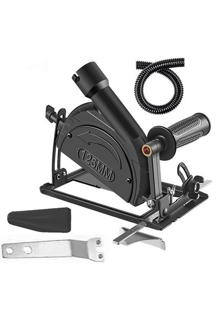 black New Angle Grinder Bracket Adjustable Angle Grinder Converter Table Tool Machine Woodworking Cu