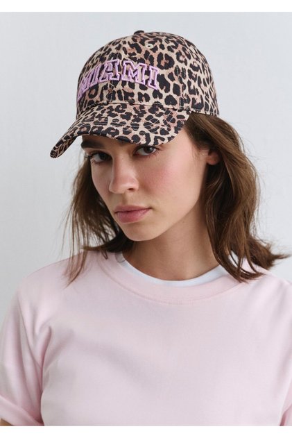 Leopard Patterned Hat 1913001-25818