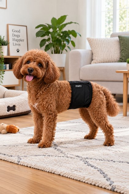 Male Dog Diaper – Adjustable Waistband Model
