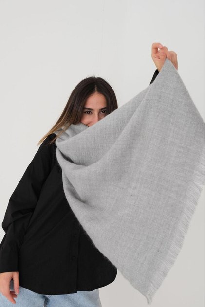 Long Soft Textured Shawl Shawl2003-b11