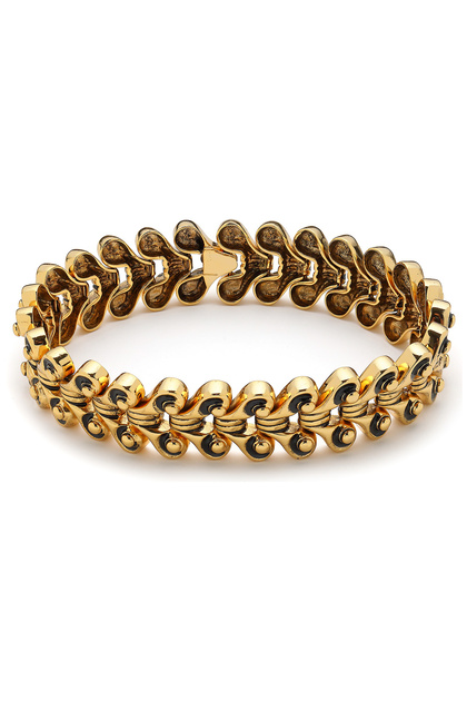 Glided Grace Gold Plated Choker Necklace
