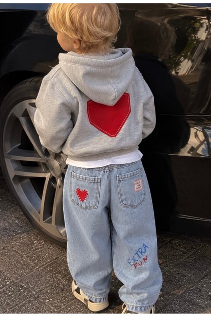 Unisex Yeni Sezon Kalpli Sweatshirt