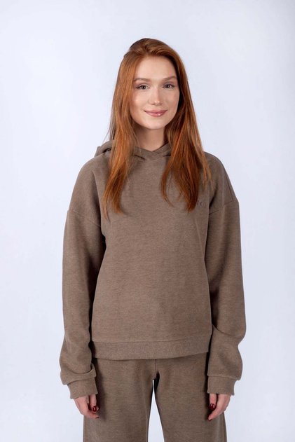 Laney women's sweatshirt, beige.
