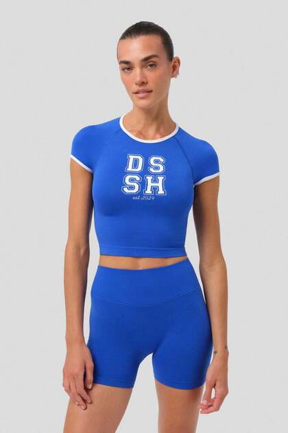 SoftHold™ Biyeli Crop Tişört