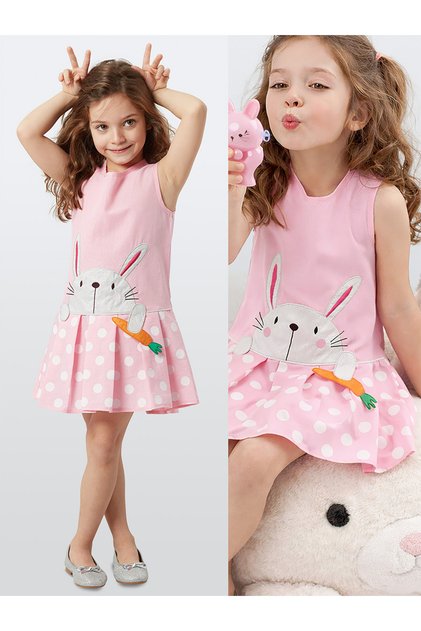 Carrot Crazy Girl Pink Dress