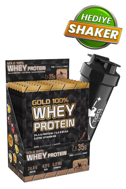Gold Whey Protein 35 Gr X 7 Sachets - Mixed Flavor