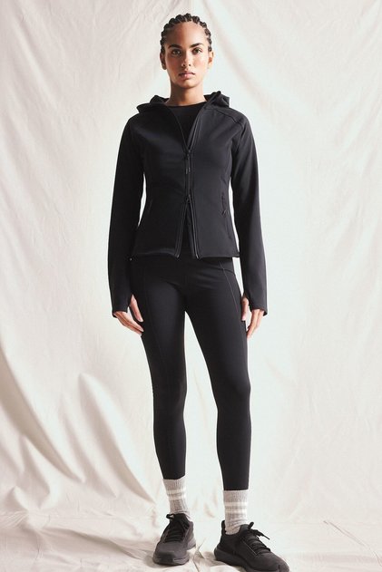 High Waist Sports Leggings with Stitching Detail I2273Ax26Wn