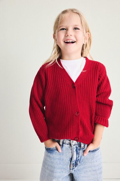 V-Neck Knitwear Cardigan Baby Girl I2269A526Au