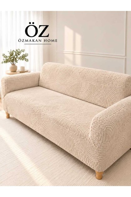 Sofa Cover, Slipcover, Wellsoft Fabric, Elastic, Slip-On, 1 Piece