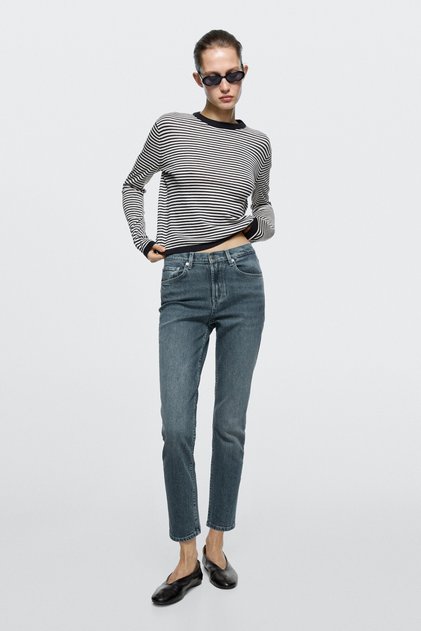 Orta bel crop slim fit jean
