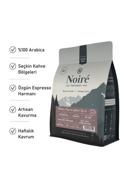 Italian Espresso № 3 100% Arabica Coffee Beans 250 g