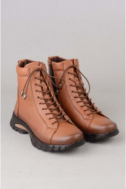 Select 685 genuine leather anatomical women's boot taba