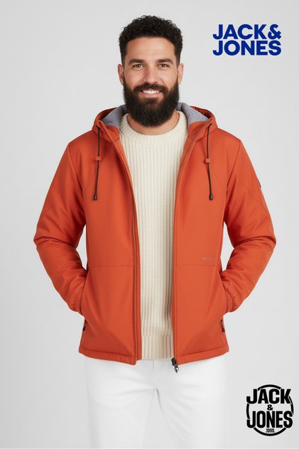 Jack&Jones Orıgınals Erkek Jorcamper İçi Polar Su Geçirmez Mont Ceket 12238877