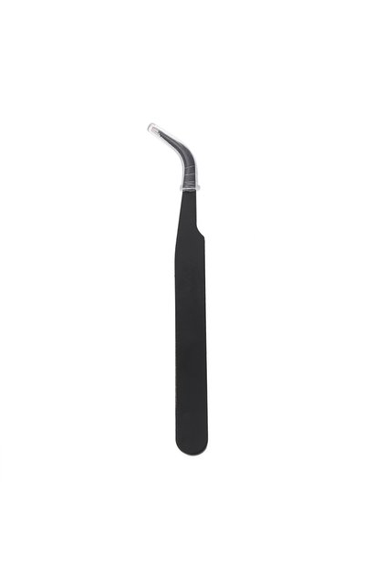 Black 01 1pcs Colorful Tweezers Repair Tools Beads Nail Art Rhinestones Tools for DIY Handmake Jewel