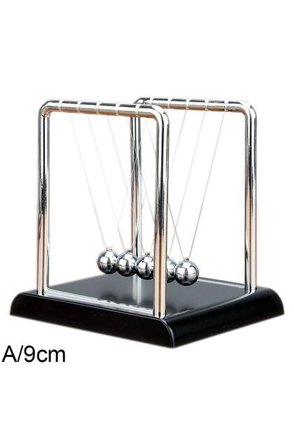 9cm Physical Science Toy Newton Balance Pendulum Ball Collision Energy Conservation Law Ball Office