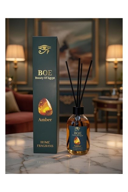 Oda Kokusu Amber 100ML Bambu Çubuklu
