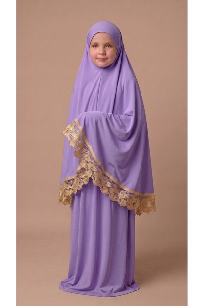 Girl's Prayer Set – 2-Piece Worship Set with Headscarf