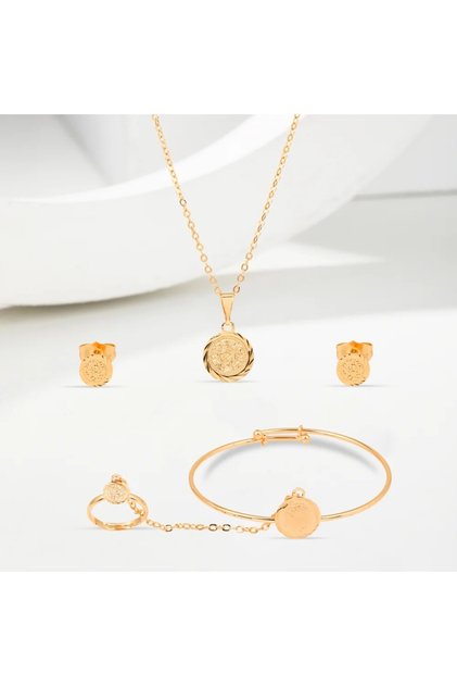 Children's gold-plated alternative to gold coins